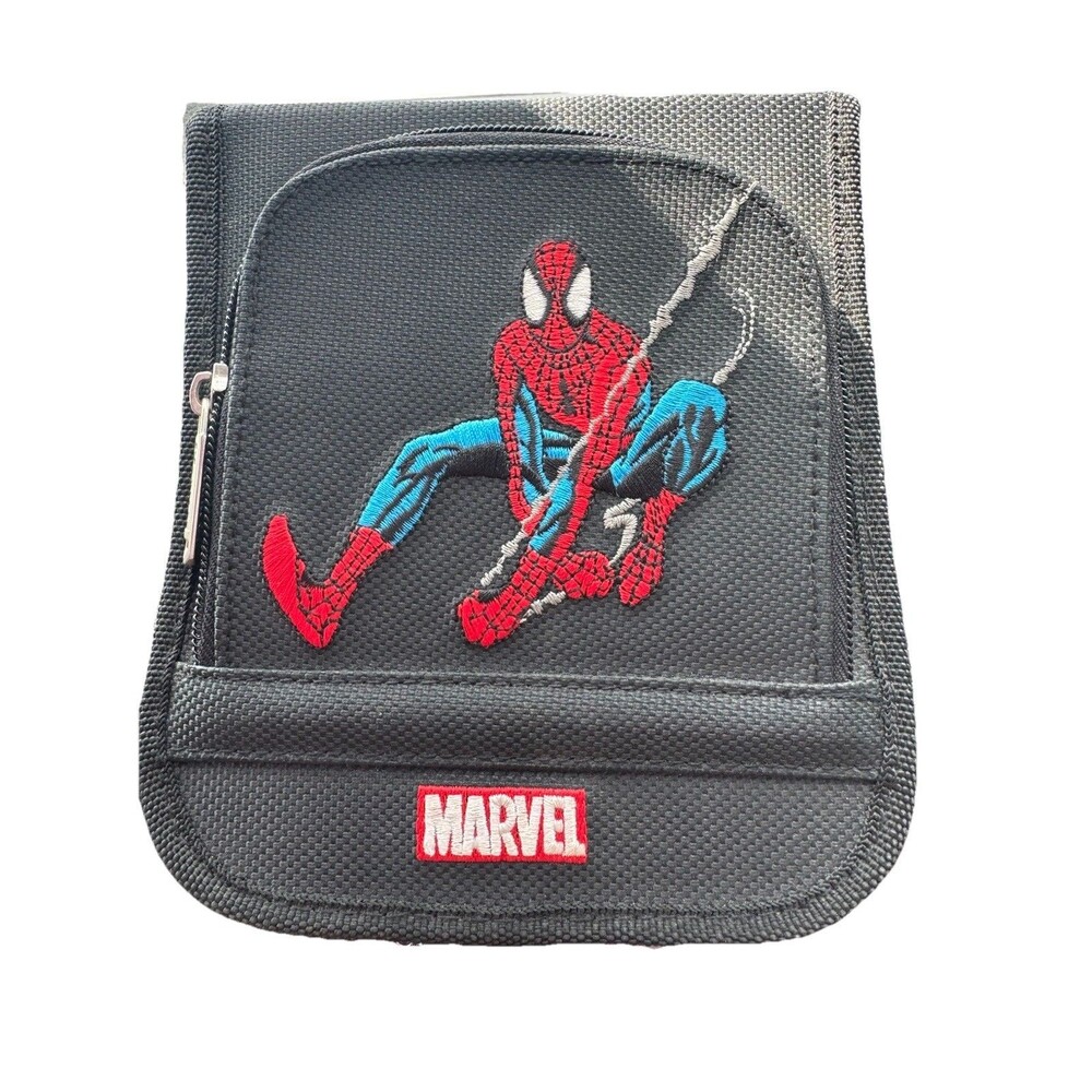 RARE Vintage Naki Marvel Spiderman Travel Game/Memory Card Case - Perfect Con.
